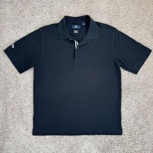 Callaway Golf Polo Mens Large X‎ Series Black Quick Dry Moisture Wicking Shirt